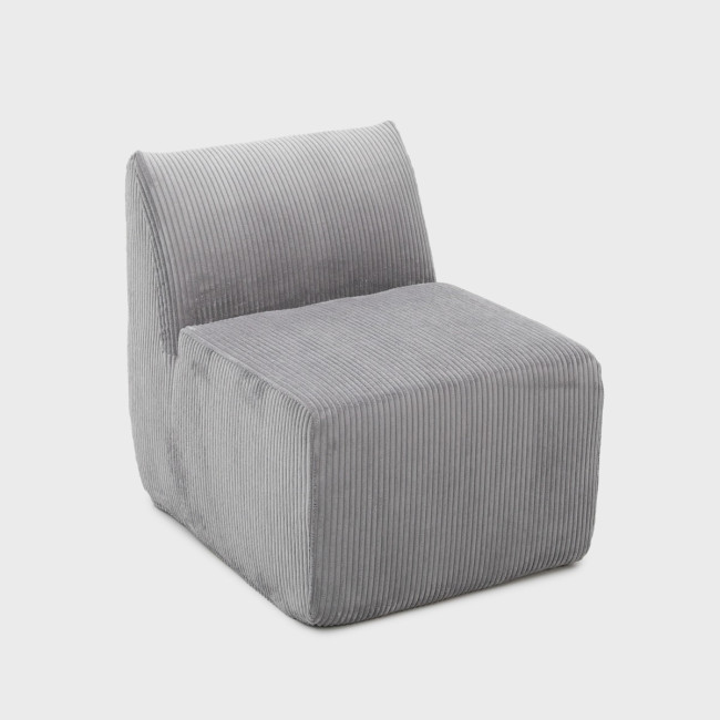 Kreslo SVELA sivé 746741