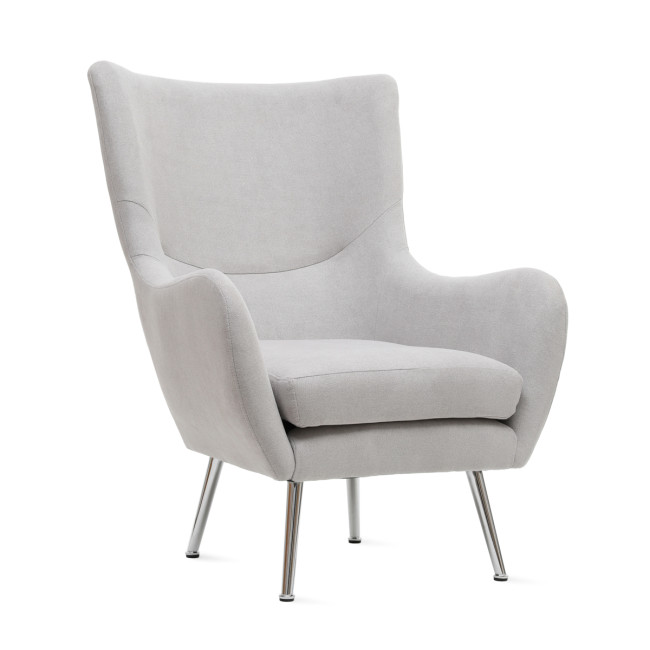 Kreslo SAMMAS svetlosivé ALL 838236