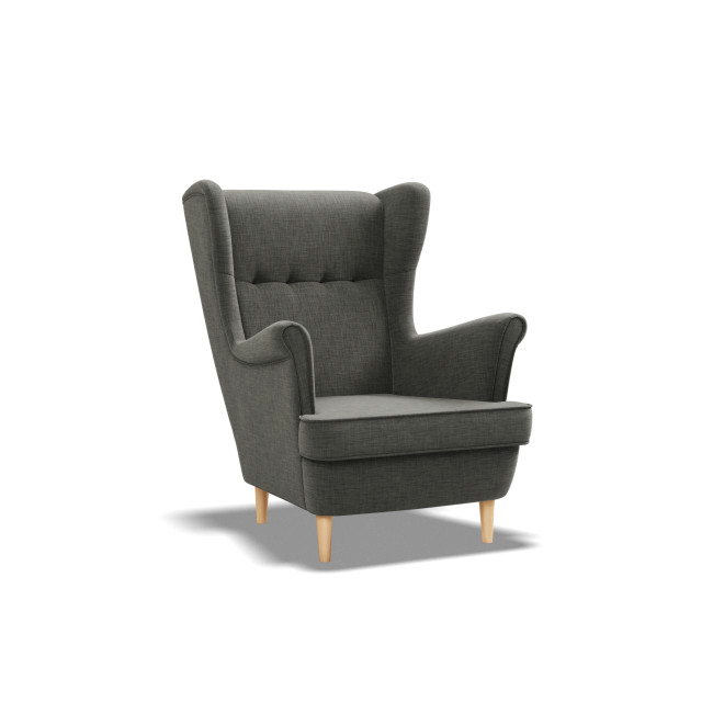 Kreslo VELO tmavosivé