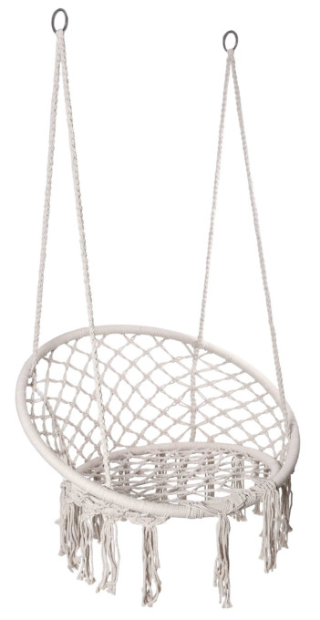 Závesné kreslo TOGO krémové