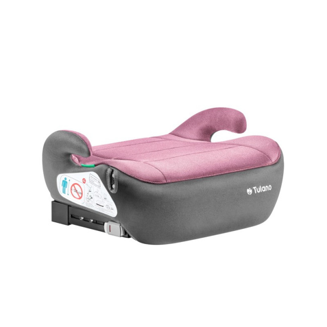 Levně Dětský podsedák do auta Cabby 30 růžový / šedý