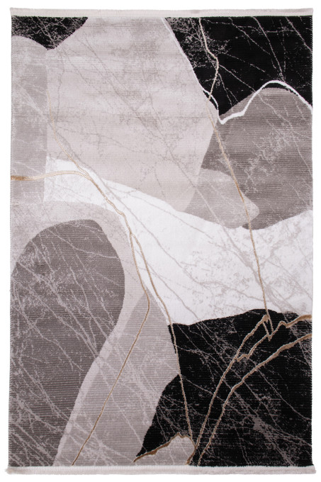 Koberec GALERIA GL203S béžový / čierny