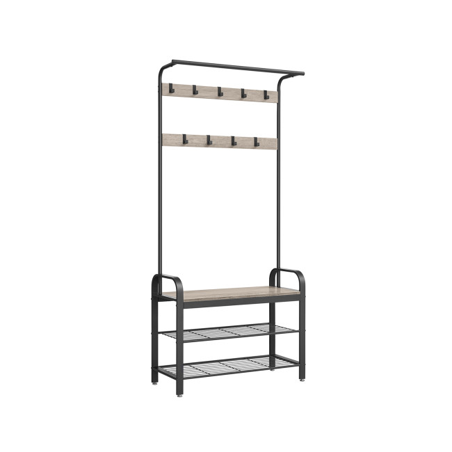 Vešiakový stojan s botníkom HSR400B02