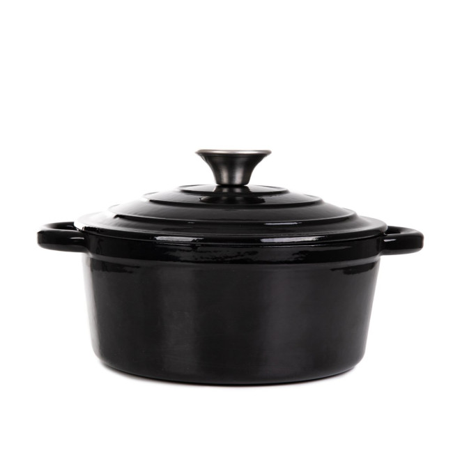 Hrniec ANDREAS liatinový, čierny 871912