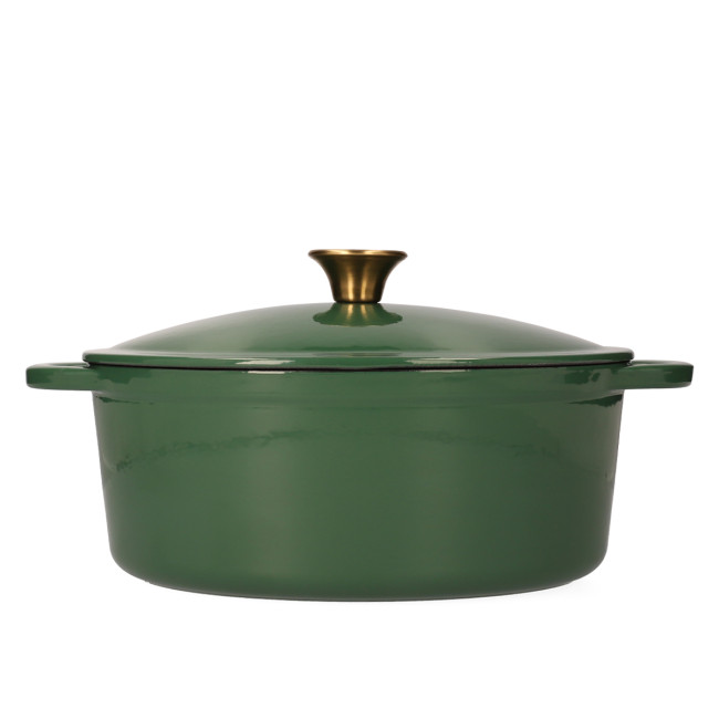 Hrniec ANDREAS zelený s pokrievkou 819129