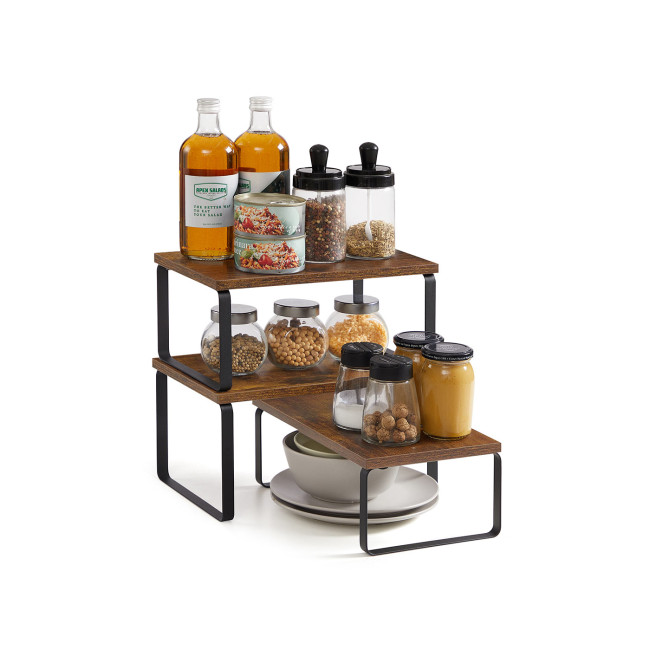 Set 3 kuchynských políc KCS220K02