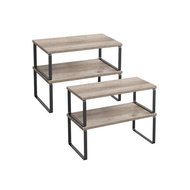 Set 4 kuchynských políc KCS022X02