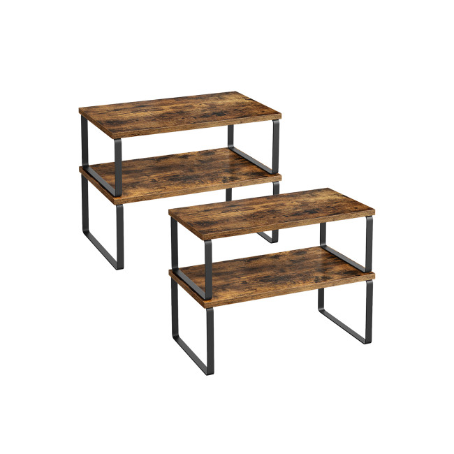 Set 4 kuchynských políc KCS022X01