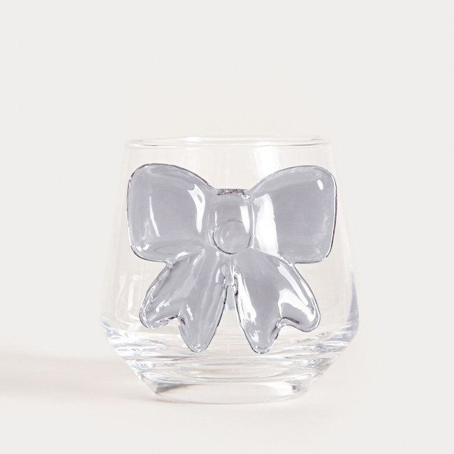 Pohár BOWY s mašľou 752384 350 ml