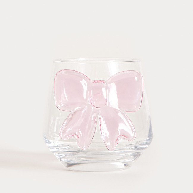 Pohár BOWY s mašľou 752377 350 ml