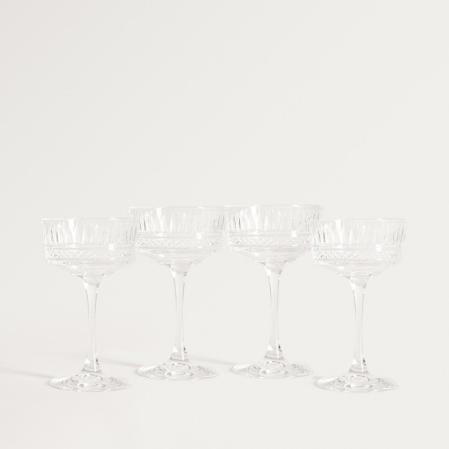 Sada štyroch pohárov BRILLARE 763854 250 ml (4 ks)