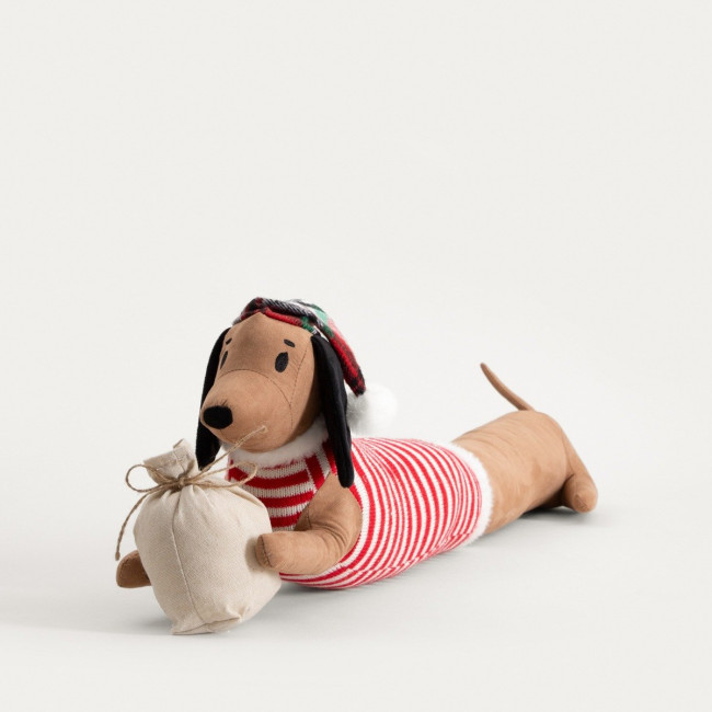 Vianočná dekorácia CARSON jazvečík 757525