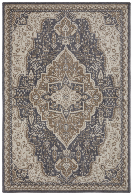 Koberec Hanse Home Terrain Orken čierny / hnedý