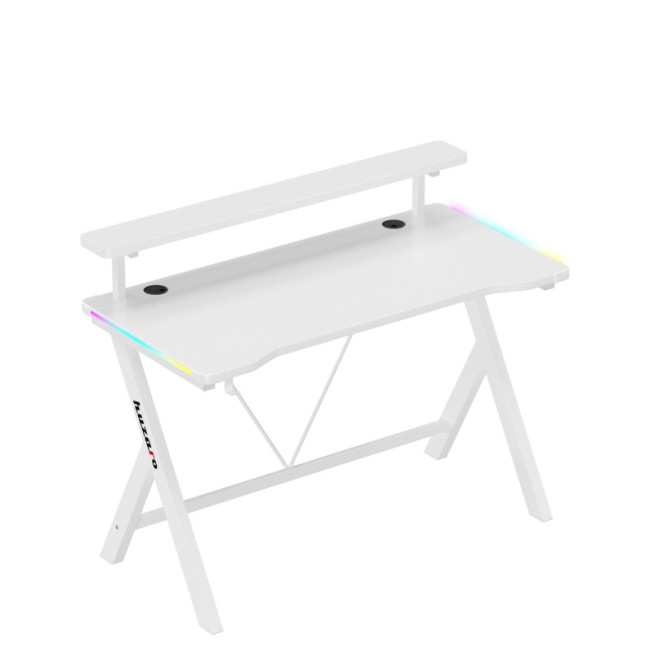Levně Herní stůl Hero 1.9 RGB White