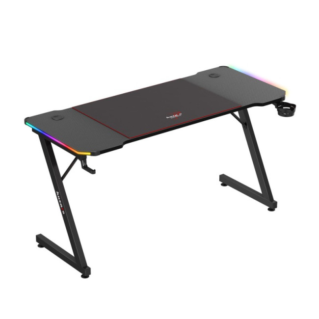 Levně Herní stůl Hero 3.3 RGB černý