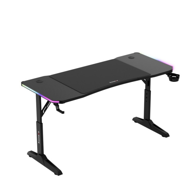 Levně Herný stôl Hero 3.6 RGB Black
