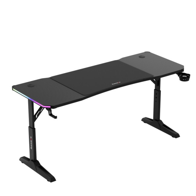 Levně Herní stůl Hero 4.6 RGB Black