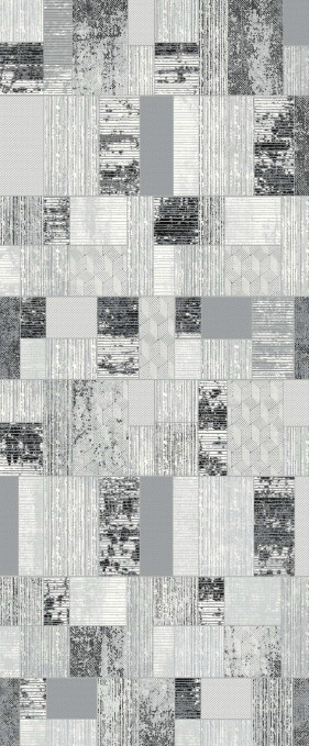 Koberec HOME 384 GREY / BLACK