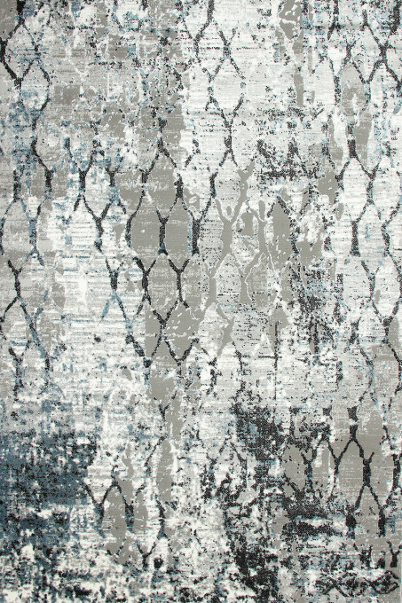 Koberec HOME NP135A GREY / BLUE HERMES