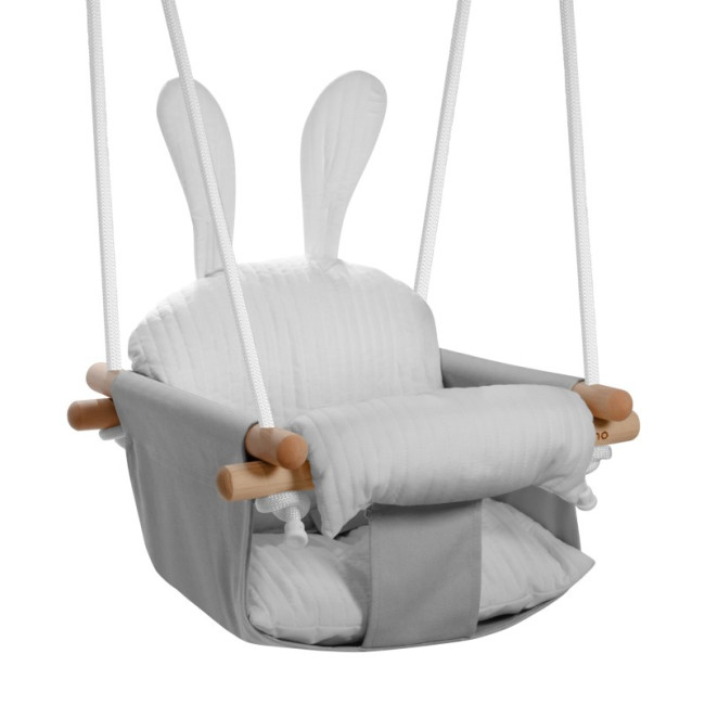 Levně Dětská houpačka Hop 33 Rabbit Grey
