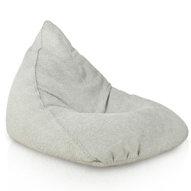 Sedací vak Bermudy svetlo sivý bouclé