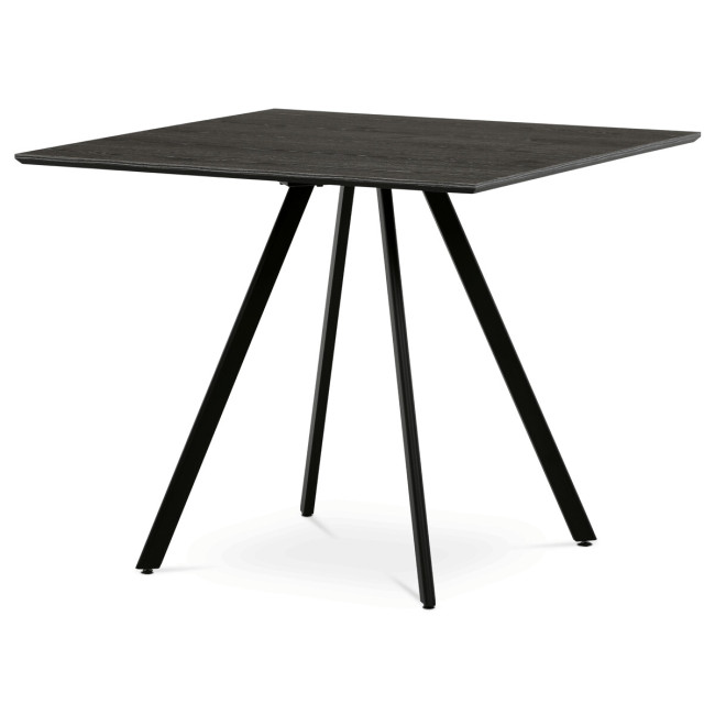 Levně Jídelní stůl HT-R5190 šedý dub / černý