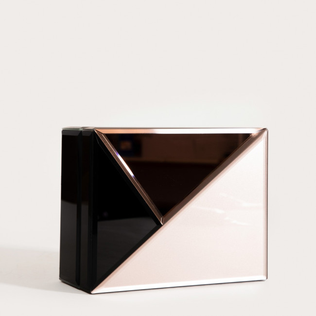 Šperkovnica AMOSA čierna / krémová 753152