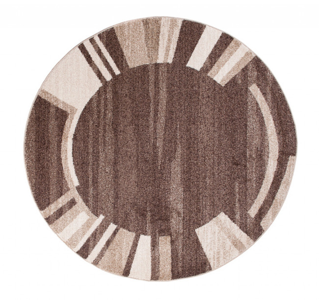 Koberec SARI 3443A 3UX tmavohnedý kruh