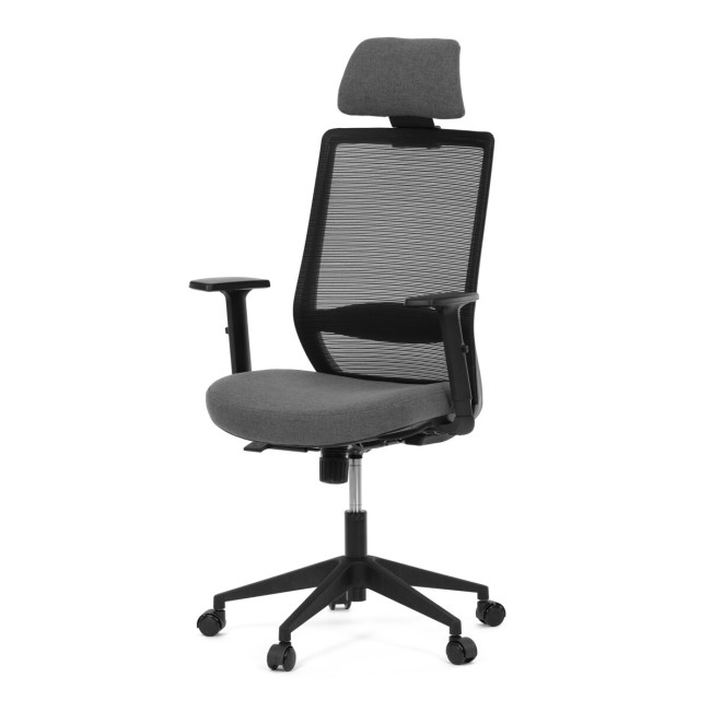 Levně Kancelářská židle černá KA-V3329 BK