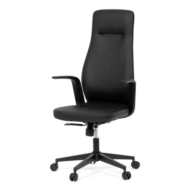 Levně Kancelářská židle černá KA-T8325 BK
