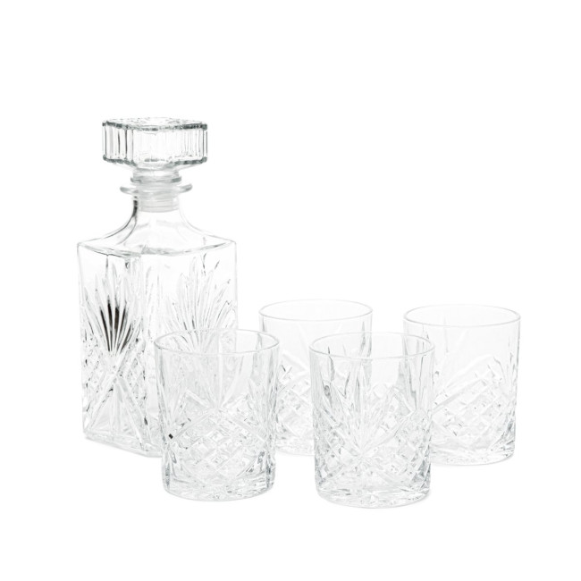 Levně Karafa DURABLE se čtyřmi sklenicemi AW22 838625 900 ml