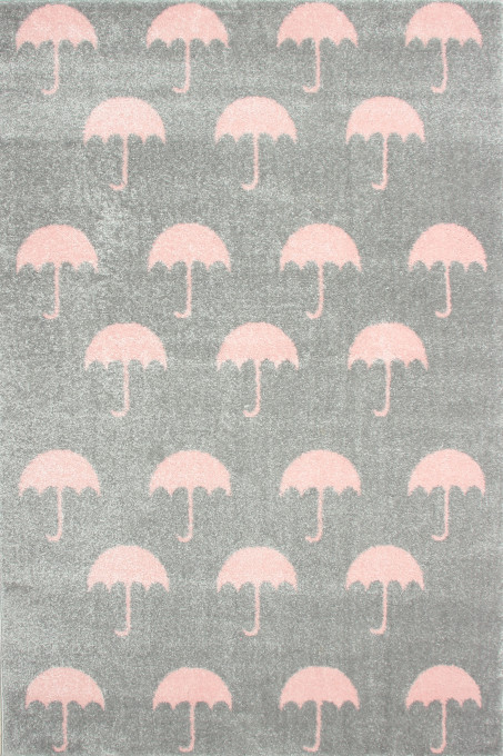 Detský koberec Kiddy 5075GP sivý