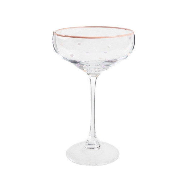 Pohár AMANTI so srdcami 731723 200 ml