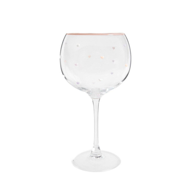 Pohár AMANTI so srdcami 731747 550 ml