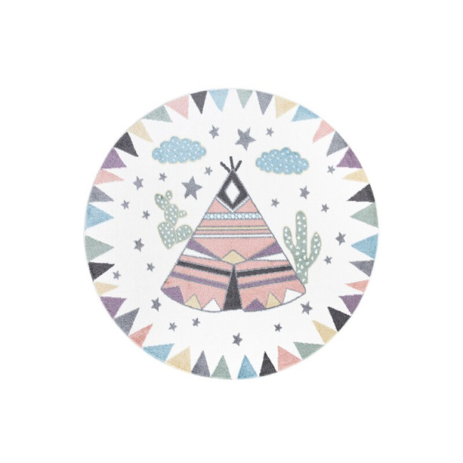 Detský koberec Anime 898 krémový