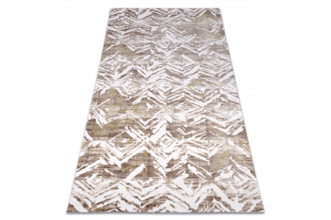 Koberec AKRYL DIZAYN 121 béž / zelený