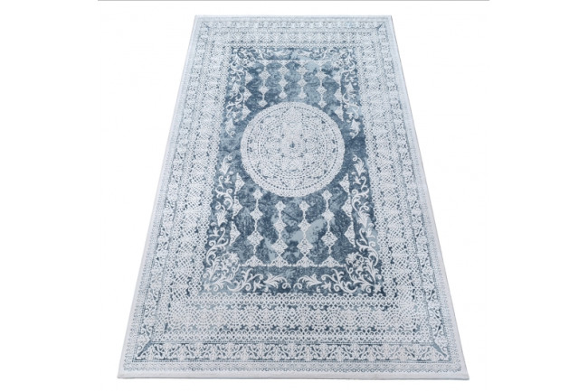 Koberec AKRYL VALENCIA 2328 Modrý/Slonia kosť