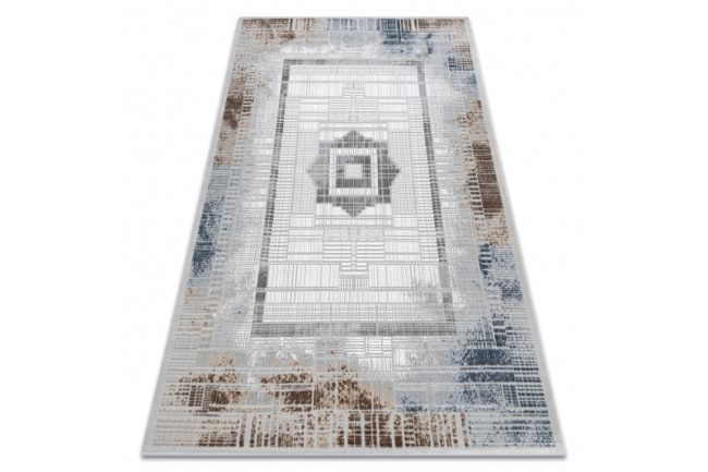 Koberec AKRYL VALS 0W1736 C69 47 slonia kosť / sivý