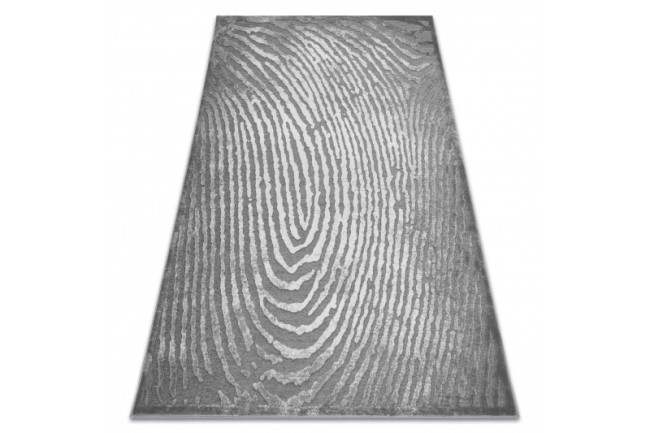 Koberec AKRYL YAZZ W8540 ODTLAČOK PALCA sivý