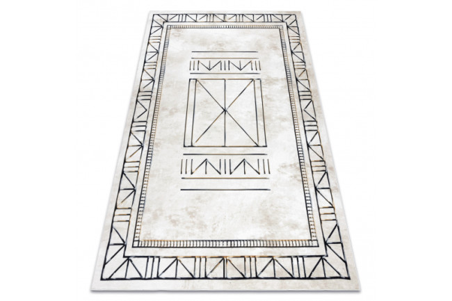 Koberec ANTIKA 125 - béžový / sivý