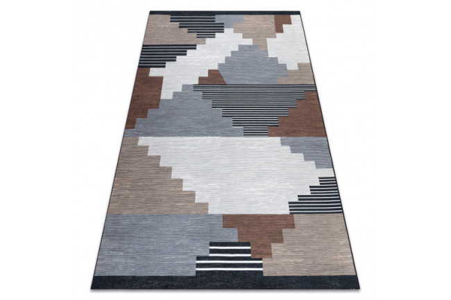 Koberec ANTIKA 126 béžový / sivý