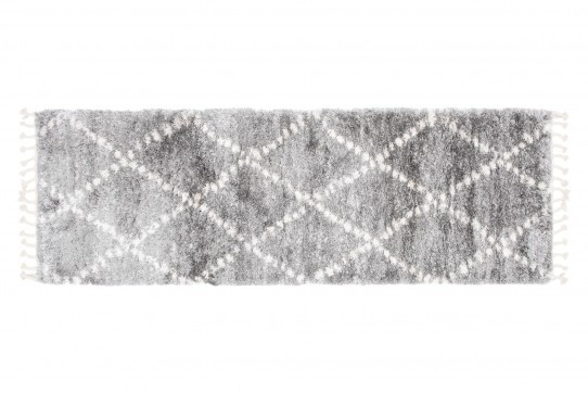 Levně Koberec / běhoun AZTEC FN39A EJF tmavě šedý