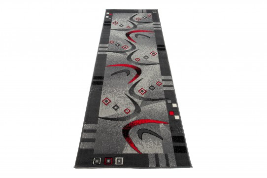 Koberec / Behúň CHEAP 4596A PP CRM sivý