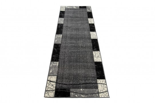 Koberec / Behúň CHEAP PP CRM K872A tmavý sivý