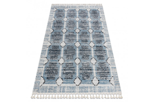 Koberec BELLE BR22A béžový / modrý Fredzle