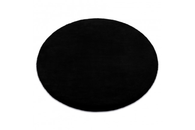 Koberec BUNNY kruh čierny