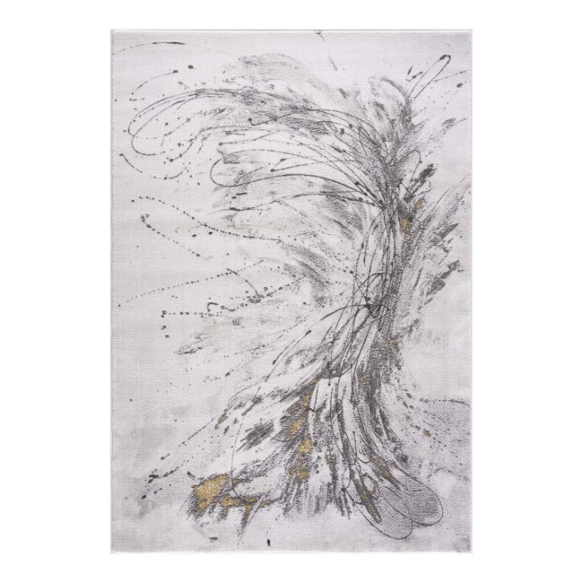 Koberec Chic 199 sivý / zlatý