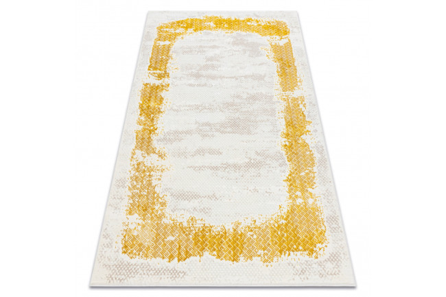 Koberec CORE A004 Ramka - slonia kosť / zlatý