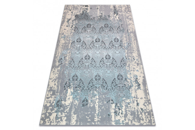 Levně Koberec CORE W3824 Ornament Vintage - světlomodrý / krém / šedý