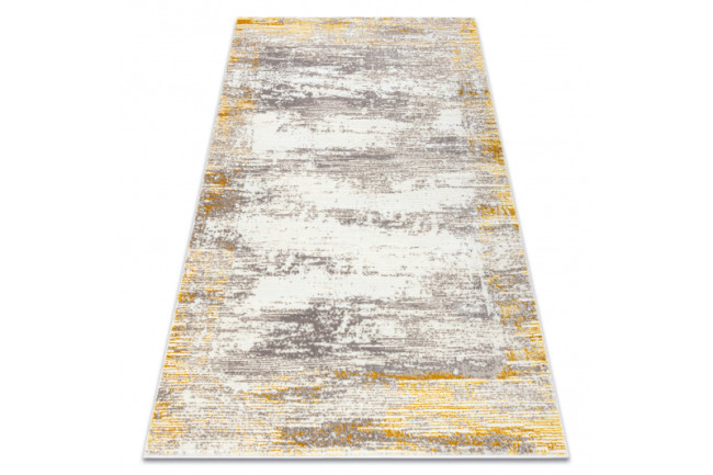 Koberec CORE W9775 Ramka - slonia kosť / béžový